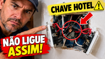 NUNCA ligue sua chave hotel assim! (Cuidado)