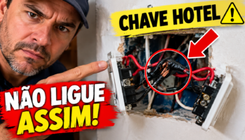 NUNCA ligue sua chave hotel assim! (Cuidado)
