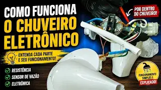 Como funciona o chuveiro eletrônico? O que tem dentro dele?
