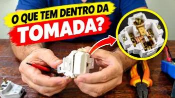 O que tem dentro da tomada?